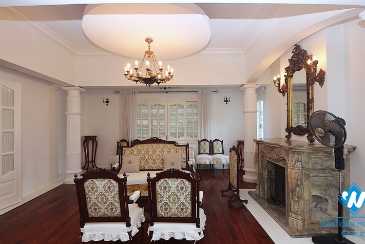 Beautiful 4 bedrooms house for rent with nice terrace in Nghi Tam - Tay Ho - Hanoi